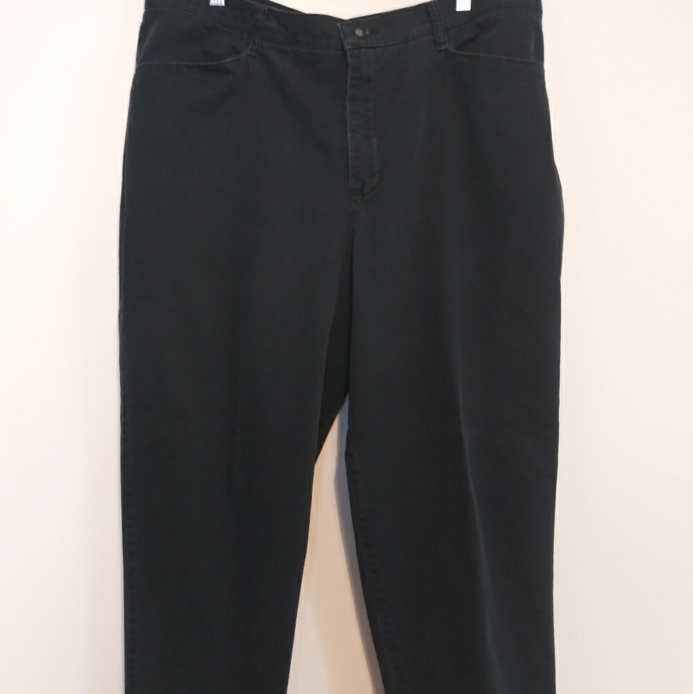Lee plus size black pants